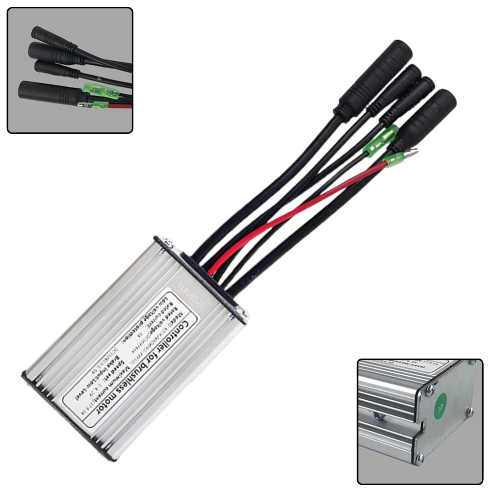 E-Bike E-Bicycle Controller Waterproof 350W Brushless Motor Controller DC 36/48V E-bike Electric Bicycle KT-17A
E-Bike E-Bicycle Controller Waterproof 350W Brushless Motor Controller DC 36/48V E-bike Electric Bicycle KT-17A