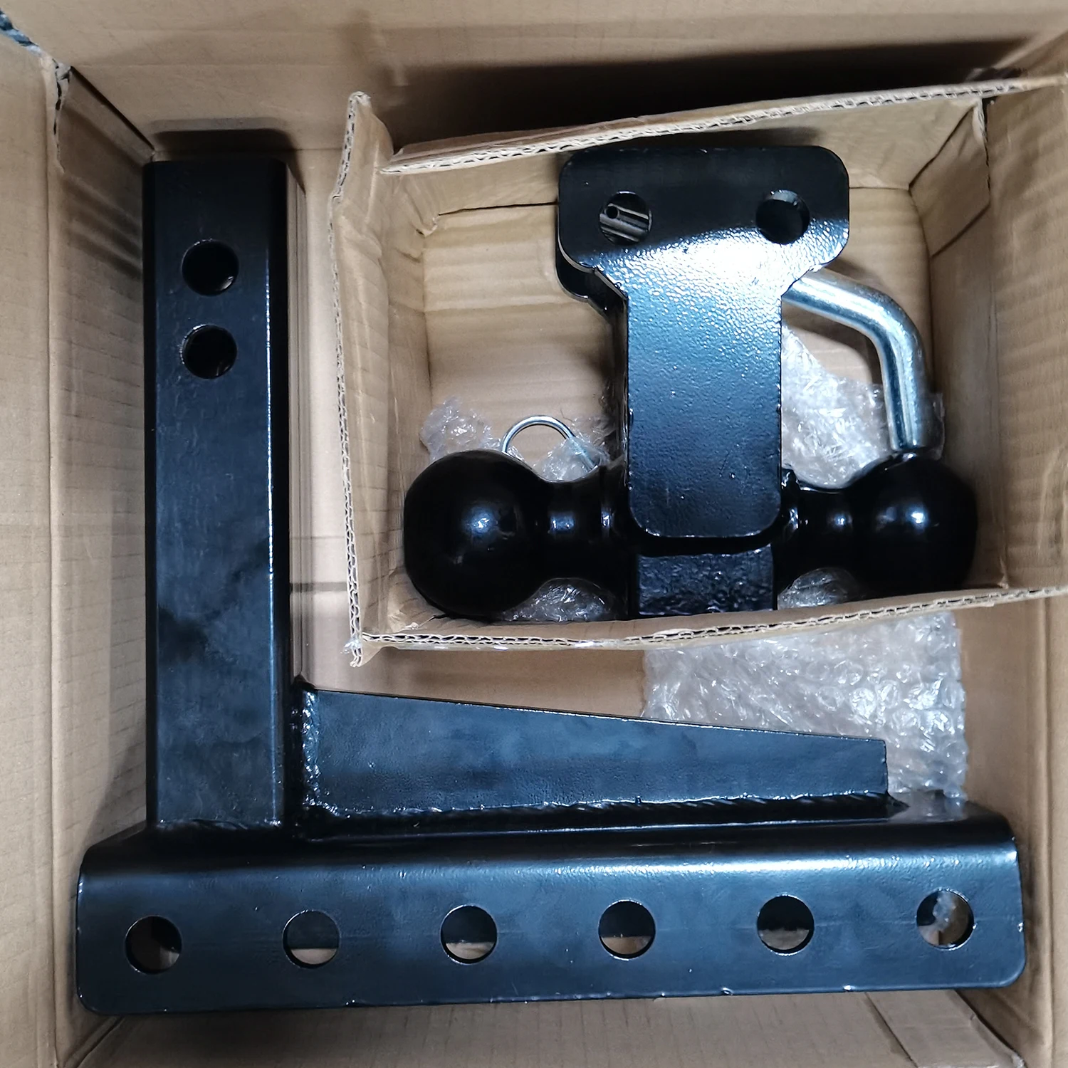 New Adjustable Trailer Hitch Dual Ball Mount Hitch 2" Receiver Towing Ball Mounts 2" and 2-5/16" Dual Towing Balls for Vehicles
New Adjustable Trailer Hitch Dual Ball Mount Hitch 2" Receiver Towing Ball Mounts 2" and 2-5/16" Dual Towing Balls for Vehicles