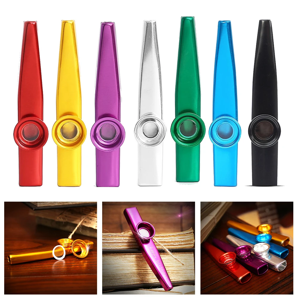 1pc Metal Kazoo Light-weight Mouth Harmonica Beginner Flute Guitar Partner Aluminum Musical Instrument Accessories Kazoo
1pc Metal Kazoo Light-weight Mouth Harmonica Beginner Flute Guitar Partner Aluminum Musical Instrument Accessories Kazoo