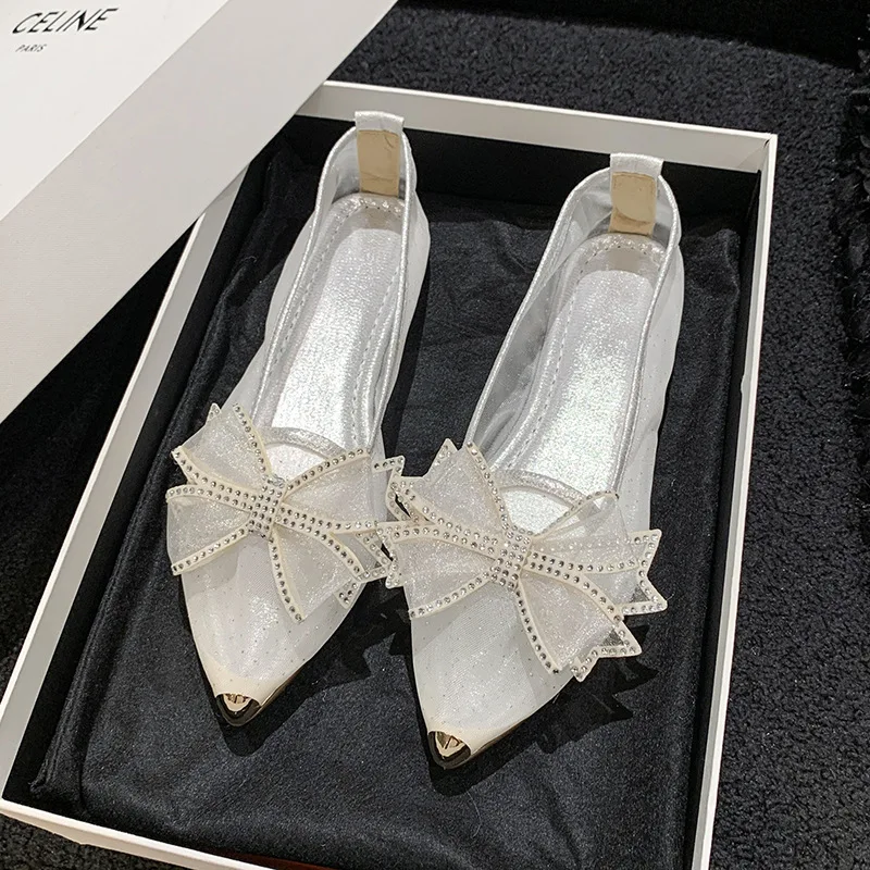 Casual Woman Shoe Female Footwear Modis Slip-on Bow-Knot Pointed Toe Shallow Mouth Dress 2023 Summer Slip On New Butterfly
Casual Woman Shoe Female Footwear Modis Slip-on Bow-Knot Pointed Toe Shallow Mouth Dress 2023 Summer Slip On New Butterfly