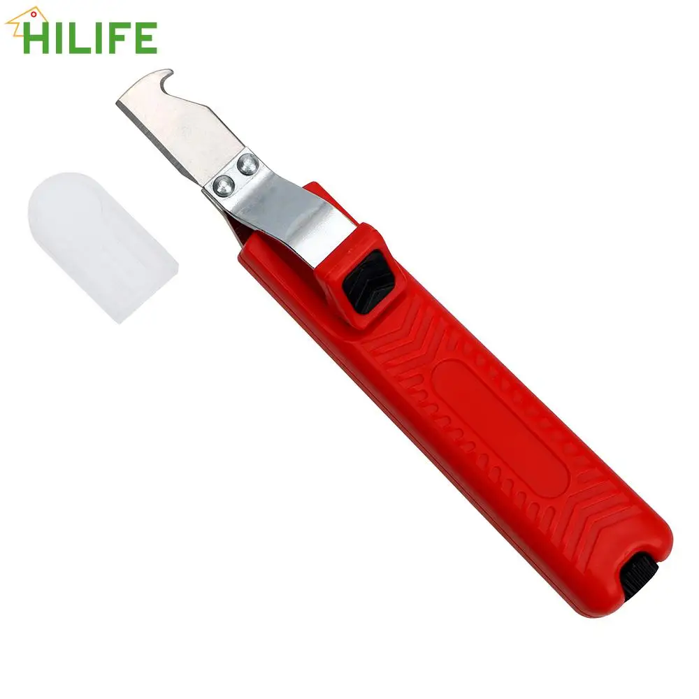 DIYWORK Rubber Handle Fastness Cable Stripper Insulation Stripper Adjustable Wire Stripper Knife 8-28mm PVC Cable
DIYWORK Rubber Handle Fastness Cable Stripper Insulation Stripper Adjustable Wire Stripper Knife 8-28mm PVC Cable
