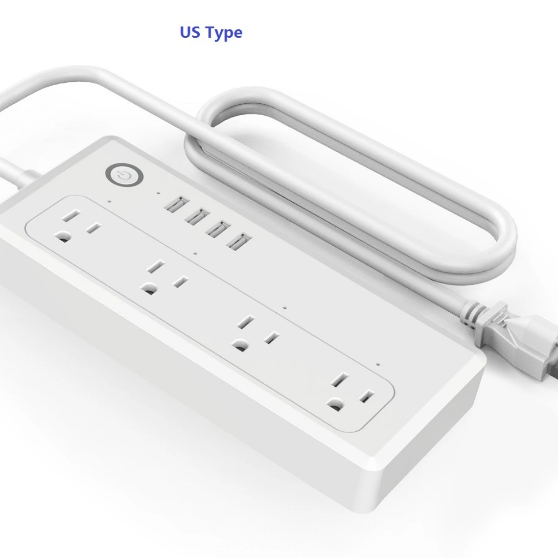 wifi smart power strip UK EU US UNIVERSAL power socket plug 4 AC 4 USB quick charging 1.8m cable extension socket tuya smart 
wifi smart power strip UK EU US UNIVERSAL power socket plug 4 AC 4 USB quick charging 1.8m cable extension socket tuya smart
