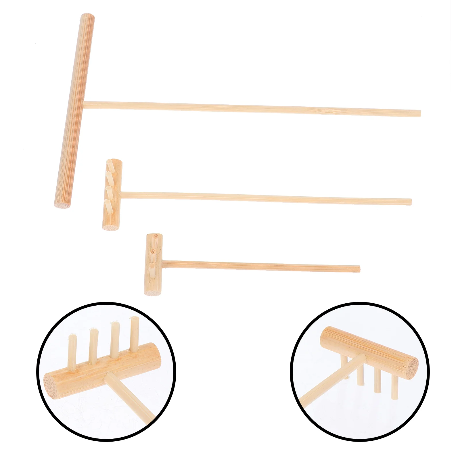 3 Pcs Sand Table Accessories Sandbox Beach Toys Kids Japanese Raking Wood Rake Mini Garden Miniature Farm Ornament
3 Pcs Sand Table Accessories Sandbox Beach Toys Kids Japanese Raking Wood Rake Mini Garden Miniature Farm Ornament