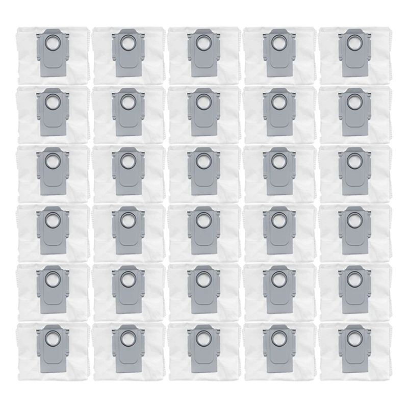 30Pcs Dust Bag Replacement Accessories For Roborock T8, G10S, Q7 MAX, Q7 Max+, S7 MAXV Ultra Robotic Vacuum Cleaner
30Pcs Dust Bag Replacement Accessories For Roborock T8, G10S, Q7 MAX, Q7 Max+, S7 MAXV Ultra Robotic Vacuum Cleaner