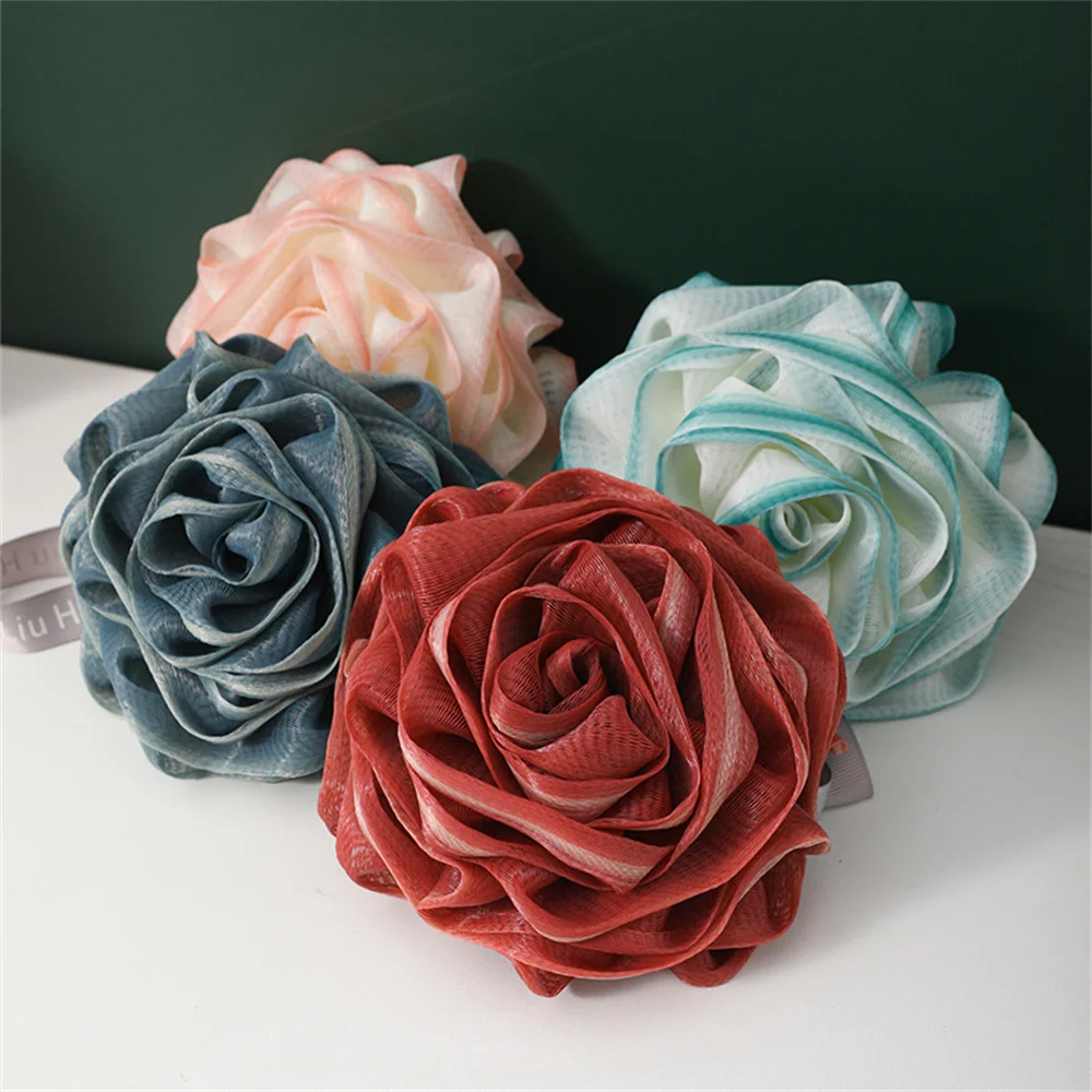 Bath Bubble High Quality Shower Flower Ball Lovely Bath Ball Portable Rose Shower Ball Bathroom Accessories Cleaning Tools 2023
Bath Bubble High Quality Shower Flower Ball Lovely Bath Ball Portable Rose Shower Ball Bathroom Accessories Cleaning Tools 2023