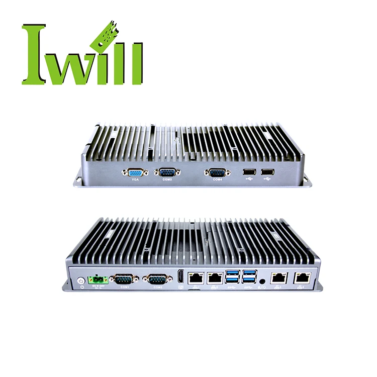 IWILL Fanless industrial PC Core i7 8565U Industrial computer Barebone Embedded Mini PC with 3 Year Warranty
IWILL Fanless industrial PC Core i7 8565U Industrial computer Barebone Embedded Mini PC with 3 Year Warranty