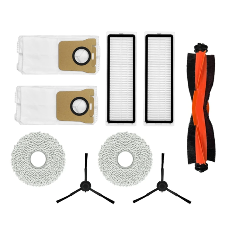 Main Brush HEPA Filter Side Brush Mop Cloths Rag Vacuum Replacement For Dreame X20 Pro
Main Brush HEPA Filter Side Brush Mop Cloths Rag Vacuum Replacement For Dreame X20 Pro