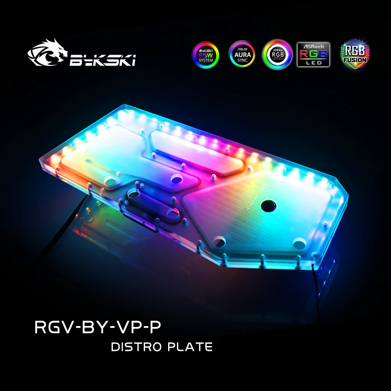 Bykski RGV-BY-VP-P, RGB Distro Plate For COBRA NAVIGATOR ITX ATX Case,PC Water Cooling Waterway Board Reservoir Water Tank Pump
Bykski RGV-BY-VP-P, RGB Distro Plate For COBRA NAVIGATOR ITX ATX Case,PC Water Cooling Waterway Board Reservoir Water Tank Pump