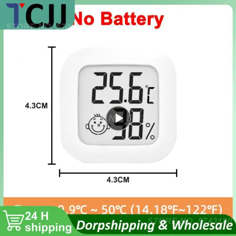 Thermohygrometer Digital Mini Upgrade Indoor Room Temperature Humidity Meter Sensor Smiley Lcd Digital Humidity Gauge Meter Room
Thermohygrometer Digital Mini Upgrade Indoor Room Temperature Humidity Meter Sensor Smiley Lcd Digital Humidity Gauge Meter Room