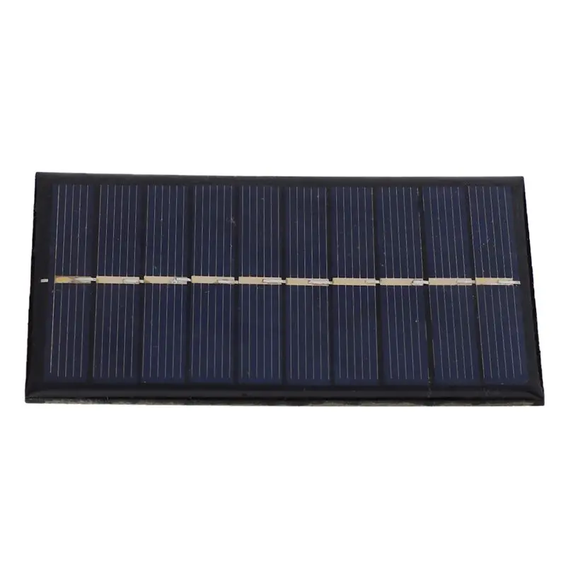 150Ma 0.75W 5V Solar Cell Module Polycrystalline Diy Solar Panel Charger For 3.7V Battery Education Toy 100x60Mm Epoxy
150Ma 0.75W 5V Solar Cell Module Polycrystalline Diy Solar Panel Charger For 3.7V Battery Education Toy 100x60Mm Epoxy