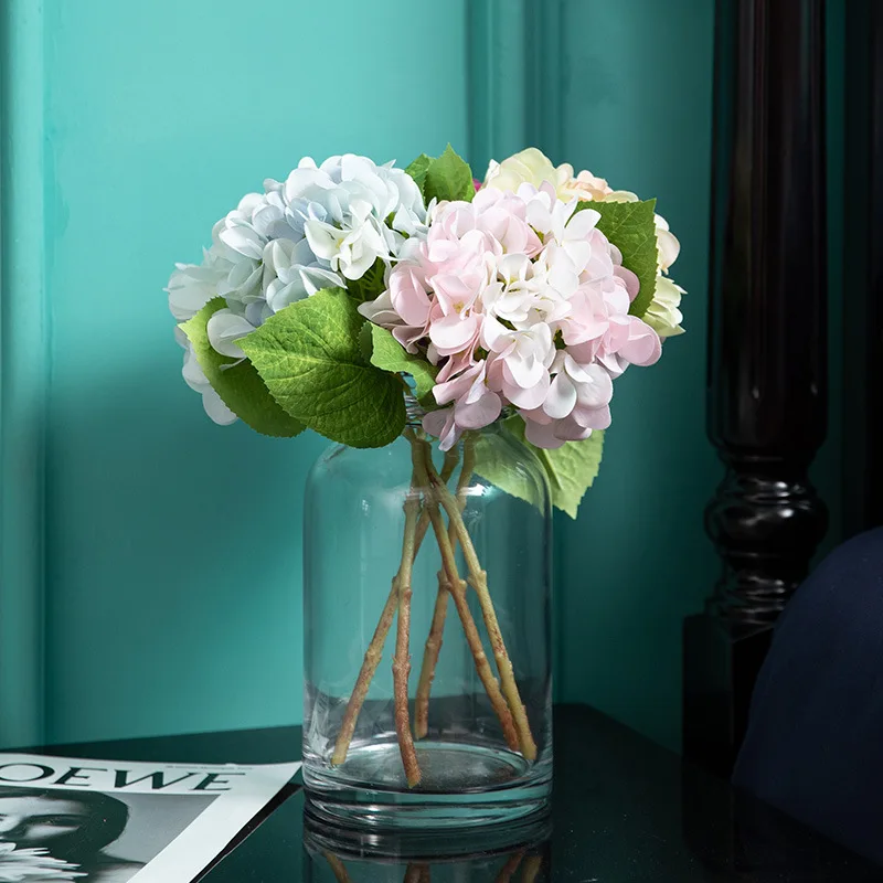 Artificial Fake Flower Plants Silk Hydrangea Arrangements Wedding Bouquets Decoration Plastic Home Kitchen Garden Party Decorats
Artificial Fake Flower Plants Silk Hydrangea Arrangements Wedding Bouquets Decoration Plastic Home Kitchen Garden Party Decorats