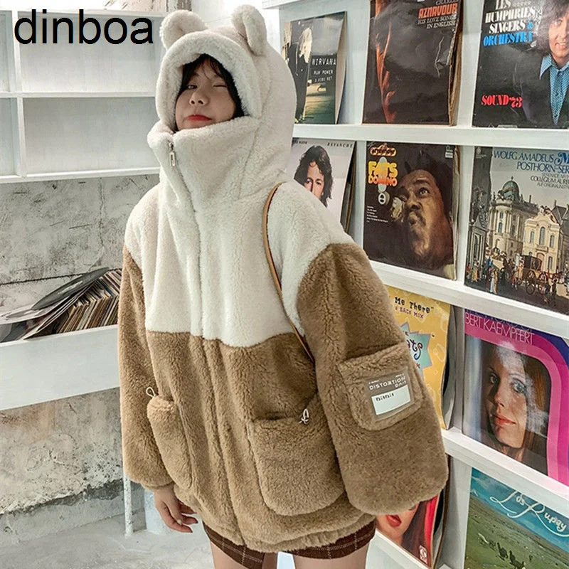 Lamb Wool Fur Coat Women's Winter Clothes Y2k2022new Student Japanese Soft Girl Cute Plus Velvet Thick Hooded Sweater Insselling
Lamb Wool Fur Coat Women's Winter Clothes Y2k2022new Student Japanese Soft Girl Cute Plus Velvet Thick Hooded Sweater Insselling