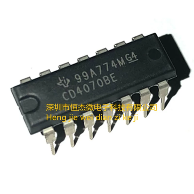 10PCS/ Brand new imported CD4070BE CD4070 DIP14 logic gate and inverter chip
10PCS/ Brand new imported CD4070BE CD4070 DIP14 logic gate and inverter chip