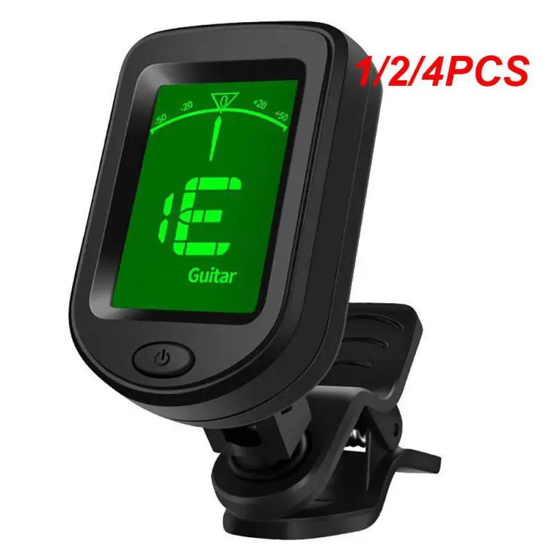 1/2/4PCS Guitar Tuner Clip-on Chromatic Digital Tuner LCD Display Tuner for Acoustic Guitar Accessory Ukulele Violin-
1/2/4PCS Guitar Tuner Clip-on Chromatic Digital Tuner LCD Display Tuner for Acoustic Guitar Accessory Ukulele Violin-
