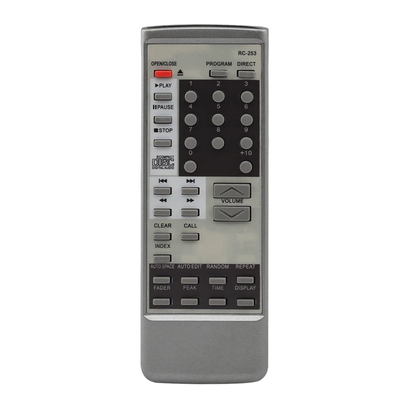 RC-253 пульт дистанционного управления для CD-плеера Denon DCD2800 1015 CD 7,5 S DCD790 
RC-253 пульт дистанционного управления для CD-плеера Denon DCD2800 1015 CD 7,5 S DCD790