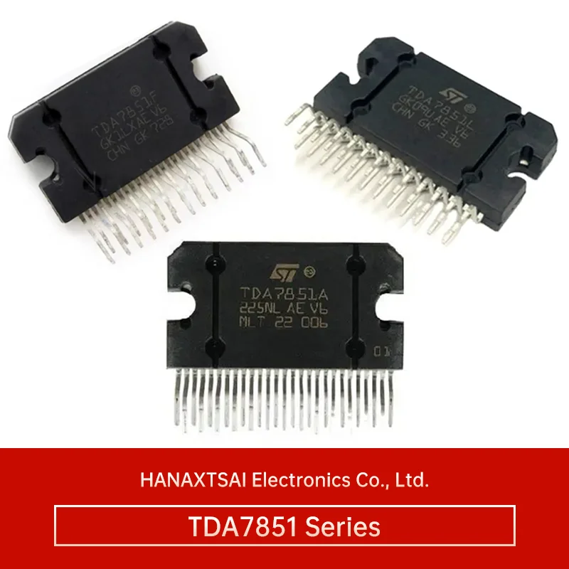 

10pcs TDA7851 TDA7851A TDA7851L TDA7851F Audio Amplifier IC Chip New and Original Integrated Circuit Supplier In Stock TDA 7851