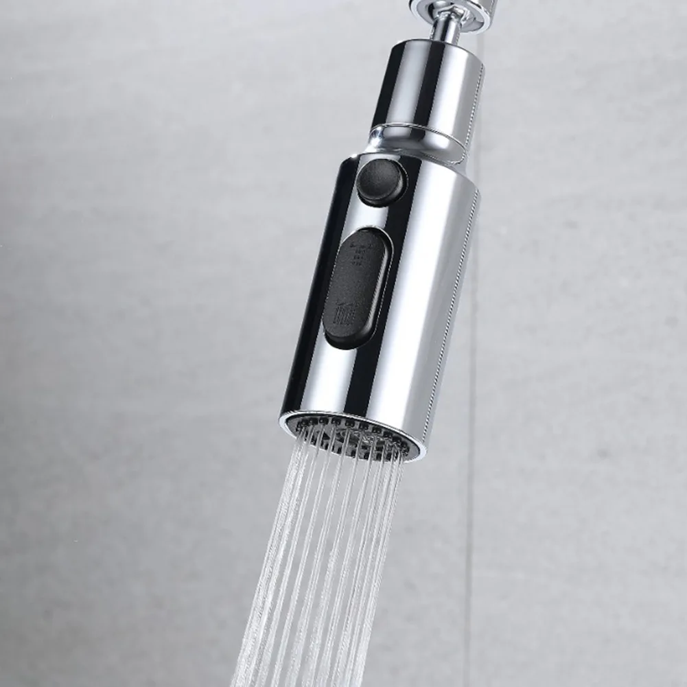 Silver Faucet Extender 1 PC 3 Modes 360° Swivel ABS+Brass Adjustable Easy To Install Electroplating Thickening
Silver Faucet Extender 1 PC 3 Modes 360° Swivel ABS+Brass Adjustable Easy To Install Electroplating Thickening