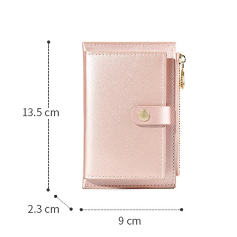 Pearl Laser PU Leather Zipper Women's Wallet Fashion Short Ladies Coin Purse Female Money Bag Clip Credit Card Holder Clutch 
Pearl Laser PU Leather Zipper Women's Wallet Fashion Short Ladies Coin Purse Female Money Bag Clip Credit Card Holder Clutch