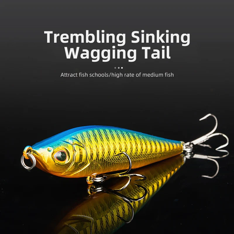 Sinking Pencil Lure 8cm16g Long Casting Hard Bait Full Swimming Layer Artificial Trolling Wobbler With Hook Fishing Tackle
Sinking Pencil Lure 8cm16g Long Casting Hard Bait Full Swimming Layer Artificial Trolling Wobbler With Hook Fishing Tackle