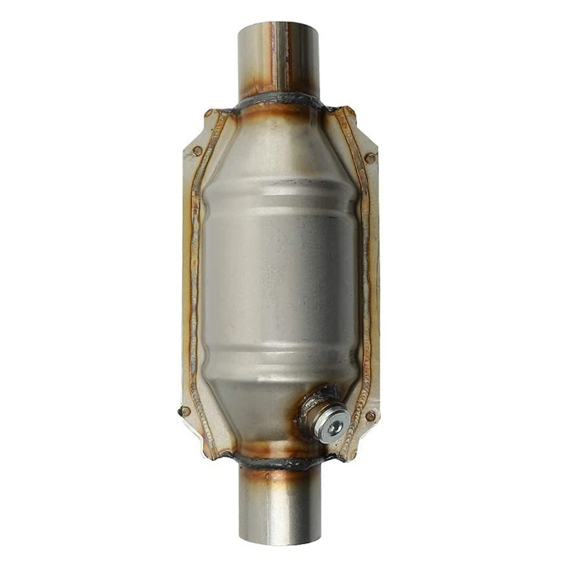 Inlet/Outlet Universal Catalytic Converter, with O2 Port & Heat Shield 53004 Car Stainless Steel Catalytic Converter
Inlet/Outlet Universal Catalytic Converter, with O2 Port & Heat Shield 53004 Car Stainless Steel Catalytic Converter