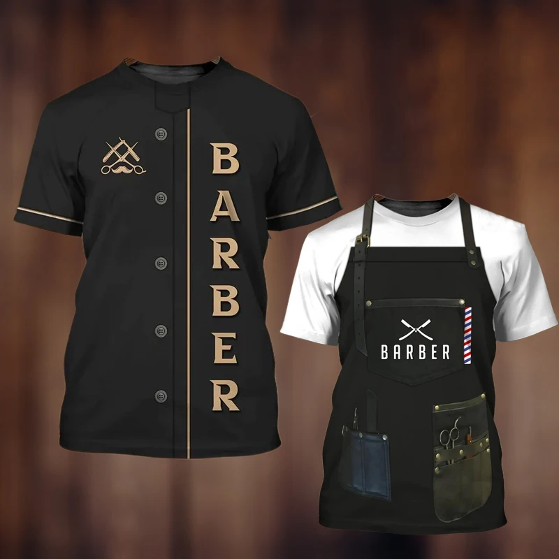 2Pcs Men's T-shirts Clothes Barber Skull Pattern Harajuku Hip Hop Style Tee Male Tops Short Sleeve Funny Casual Breathable Loose
2Pcs Men's T-shirts Clothes Barber Skull Pattern Harajuku Hip Hop Style Tee Male Tops Short Sleeve Funny Casual Breathable Loose