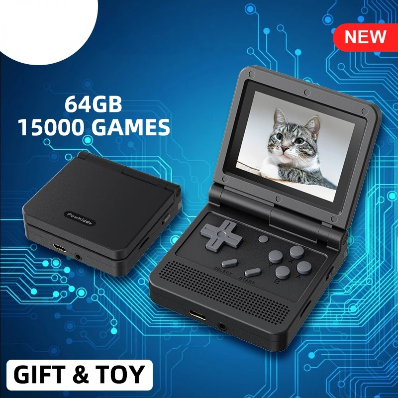 Powkiddy v90 preto versão 3-Polegada ips tela flip handheld console de jogo sistema aberto 16 simuladores ps1 presentes das
Powkiddy v90 preto versão 3-Polegada ips tela flip handheld console de jogo sistema aberto 16 simuladores ps1 presentes das
