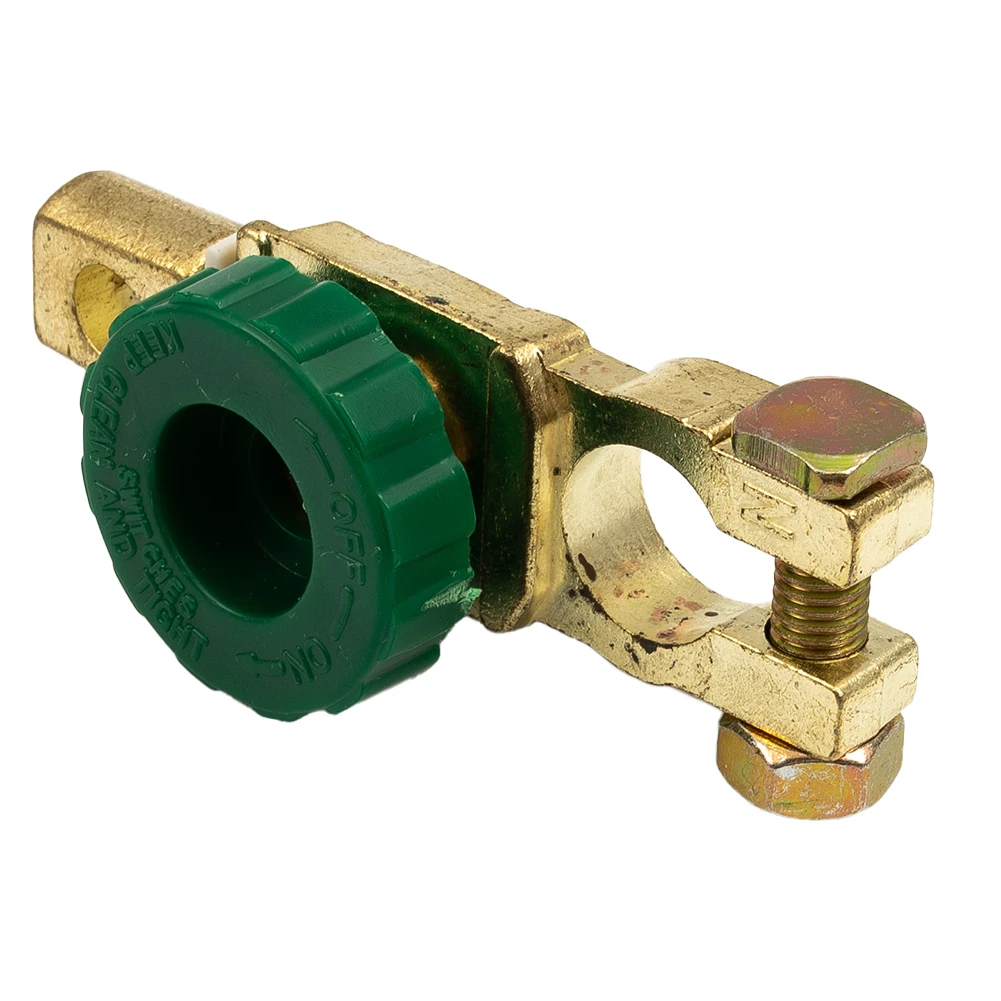 1PCS Cut Off Switch Heavy Duty Battery Disconnect Isolator Switch 12V 24V Green 17MM Fits Standard Negative Terminal Car Parts
1PCS Cut Off Switch Heavy Duty Battery Disconnect Isolator Switch 12V 24V Green 17MM Fits Standard Negative Terminal Car Parts