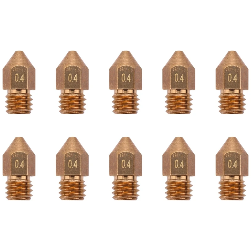 10 шт., улучшенная износостойкая Форсунка Mk8 0,4 мм, 3D Форсунка экструдера для 3D-принтера
10 шт., улучшенная износостойкая Форсунка Mk8 0,4 мм, 3D Форсунка экструдера для 3D-принтера