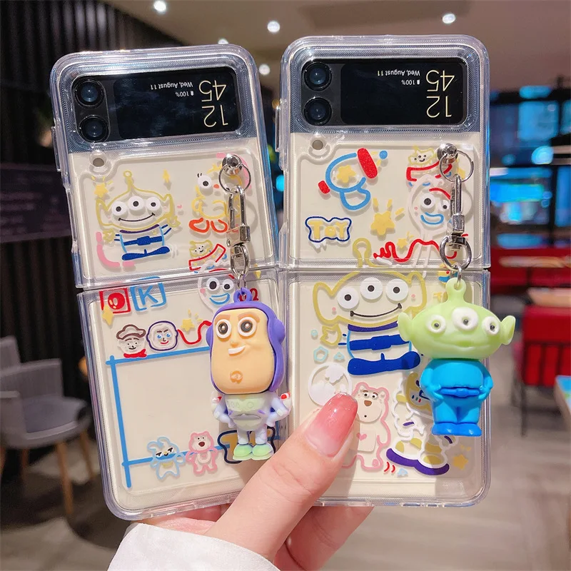 Cartoon Toy Pendant Graffit Phone Case for Samsung Galaxy Z Flip 3 5G Hard PC Back Cover for ZFlip3 Case Protective Shell
Cartoon Toy Pendant Graffit Phone Case for Samsung Galaxy Z Flip 3 5G Hard PC Back Cover for ZFlip3 Case Protective Shell