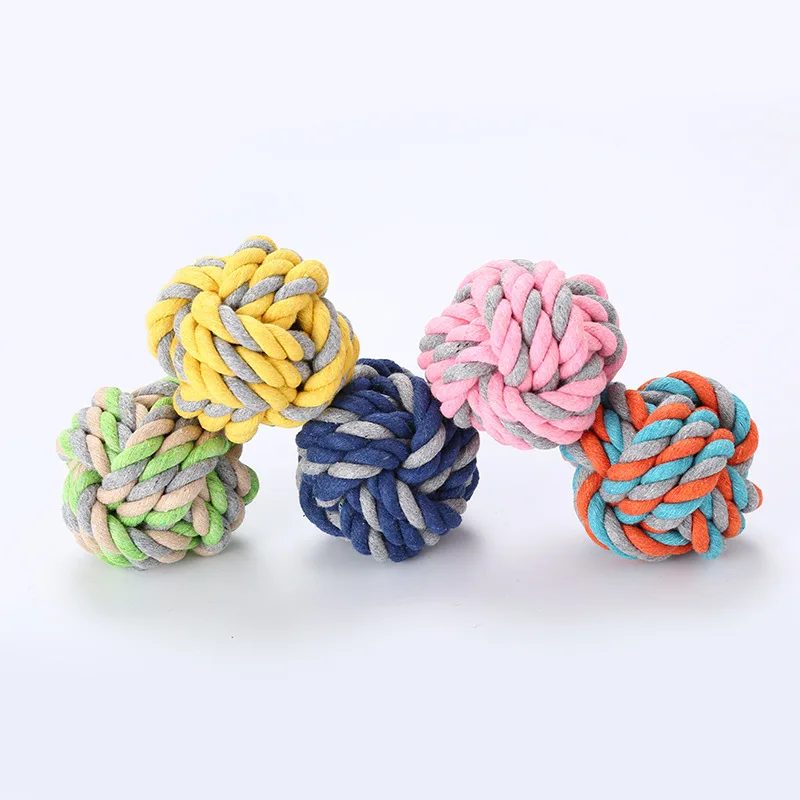 Gnawing Toys for Dog Accessories Cotton Rope Ball Molar Cleaning Dogs Stuffed Supplies Pet Products Home Garden 
Gnawing Toys for Dog Accessories Cotton Rope Ball Molar Cleaning Dogs Stuffed Supplies Pet Products Home Garden