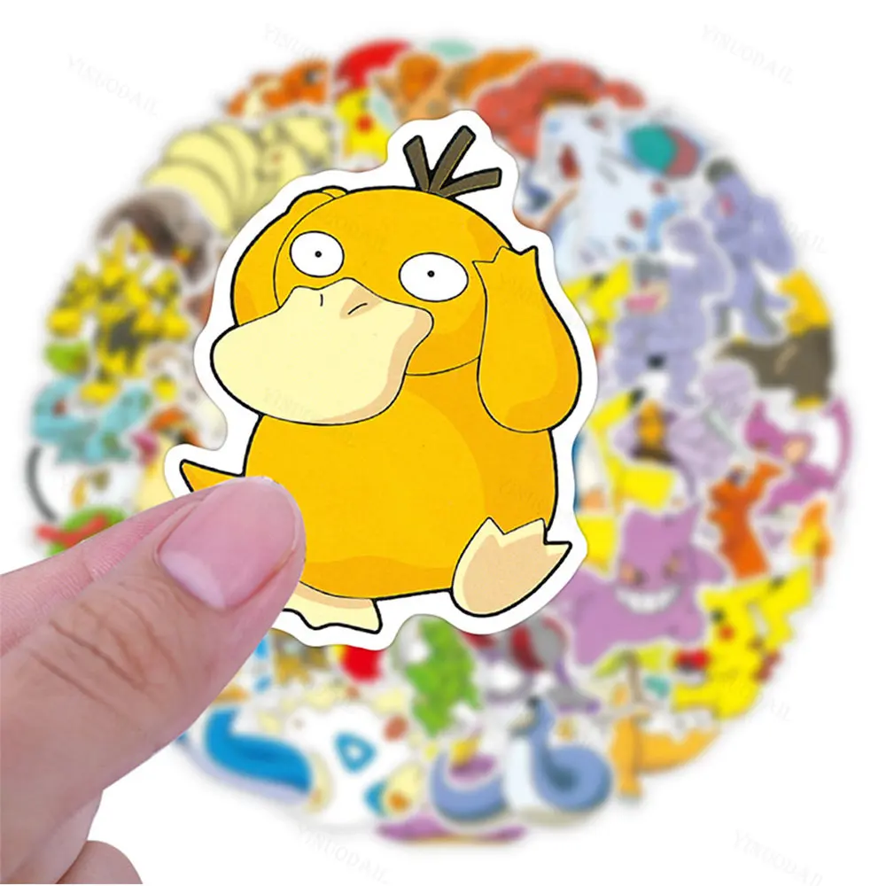 100PCS Kawaii Pokemon Pikachu Stickers for Kids Waterproof Cartoon Aesthetic Decals Kawaii Girls Graffiti Laptop Phone Cup
100PCS Kawaii Pokemon Pikachu Stickers for Kids Waterproof Cartoon Aesthetic Decals Kawaii Girls Graffiti Laptop Phone Cup