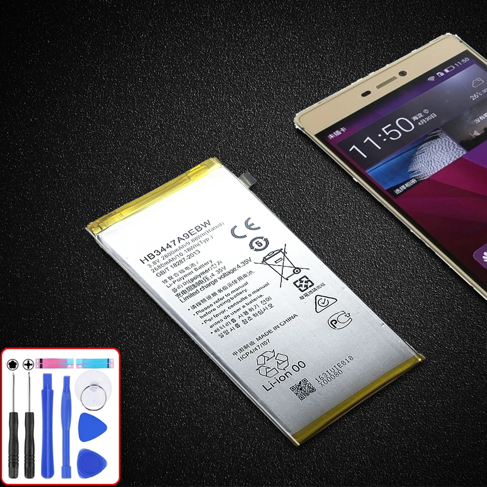 For Huawei P8 Battery HB3447A9EBW Battery for Huawei Ascend P8 GRA L09 / GRA-L09 / UL00 / TL00 / TL10 / UL10 Battery
For Huawei P8 Battery HB3447A9EBW Battery for Huawei Ascend P8 GRA L09 / GRA-L09 / UL00 / TL00 / TL10 / UL10 Battery