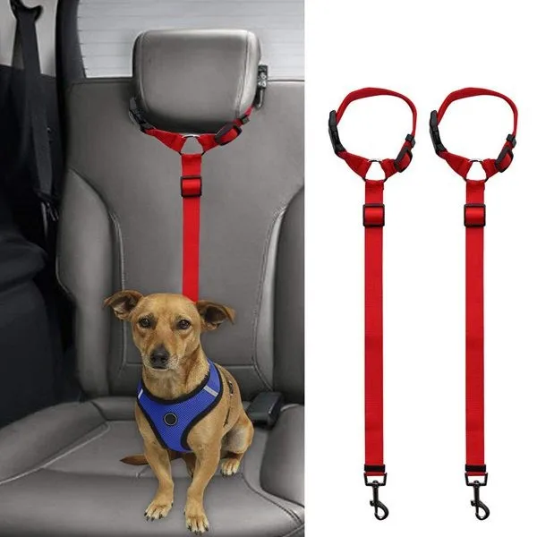 Solid Color Two-in-one Pet Car Seat Belt Nylon Lead Leash Backseat Safety Belt Adjustable Dogs Harness Collar Pet Accessories
Solid Color Two-in-one Pet Car Seat Belt Nylon Lead Leash Backseat Safety Belt Adjustable Dogs Harness Collar Pet Accessories