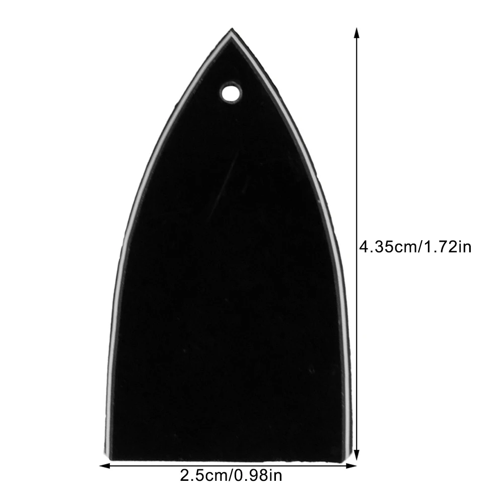 Parts & Accessories Truss Rod Cover Plastic Triangle Type White & Black 1.72x0.98x0.07Inch 3 Ply 43.5x25x1.8MM
Parts & Accessories Truss Rod Cover Plastic Triangle Type White & Black 1.72x0.98x0.07Inch 3 Ply 43.5x25x1.8MM