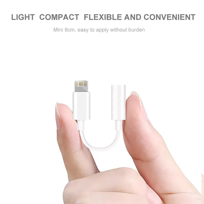 For iPhone to 3.5mm Headphones Adapter For iPhone13 12 11 Pro max x xr For iPad iPod Aux cable 3.5mm Jack Cable For ios Adapter
For iPhone to 3.5mm Headphones Adapter For iPhone13 12 11 Pro max x xr For iPad iPod Aux cable 3.5mm Jack Cable For ios Adapter