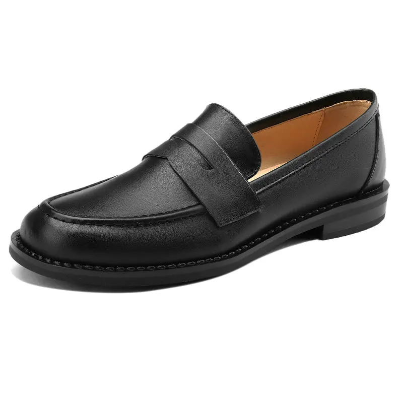2023 Classic Concise Retro Women Pumps Autumn Winter Working Casual Comfortable Low Heels Genuine Leather Shoes Woman
2023 Classic Concise Retro Women Pumps Autumn Winter Working Casual Comfortable Low Heels Genuine Leather Shoes Woman