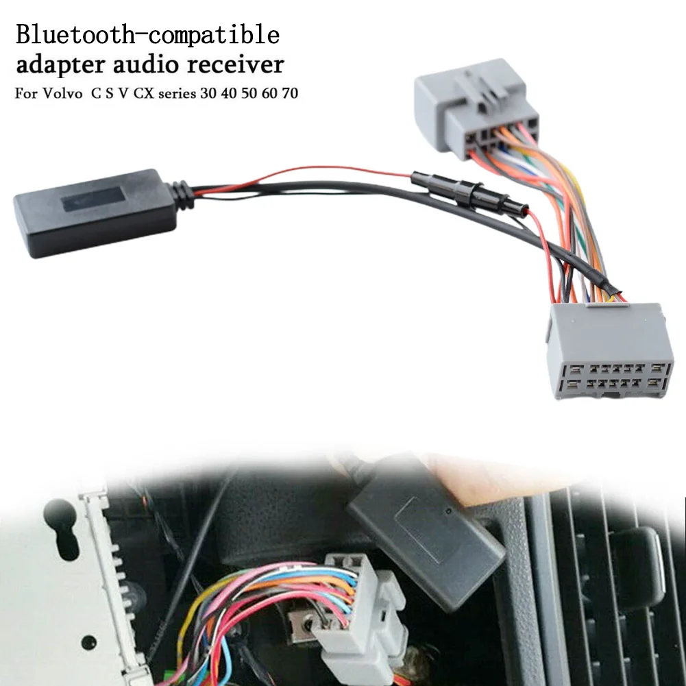 Аудио музыкальный приемник AUX Bluetooth адаптер модуль для Volvo C30 S40 S60 S80V50 XC70 BT звонок Громкая связь автомобильные аксессуары
Аудио музыкальный приемник AUX Bluetooth адаптер модуль для Volvo C30 S40 S60 S80V50 XC70 BT звонок Громкая связь автомобильные аксессуары