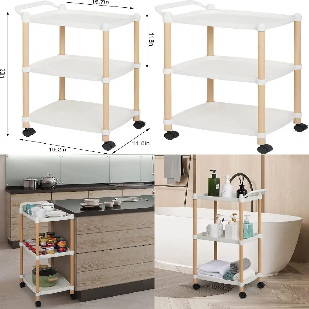 arts with Wheels and Handle - Ideal Storage and Organization for Gym" "Fantastic Rolling 3-Tier Cart with Wheels and Handle- Per
arts with Wheels and Handle - Ideal Storage and Organization for Gym" "Fantastic Rolling 3-Tier Cart with Wheels and Handle- Per