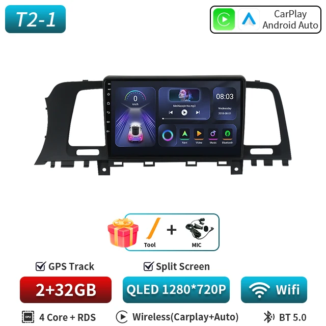 Android 16 Carplay Auto для Nissan Murano Z51 2010 2011 2012 2013 2014 Мультимедийный автомобильный радиоплеер Видео WIFI + 5G головное устройство DSP
Android 16 Carplay Auto для Nissan Murano Z51 2010 2011 2012 2013 2014 Мультимедийный автомобильный радиоплеер Видео WIFI + 5G головное устройство DSP