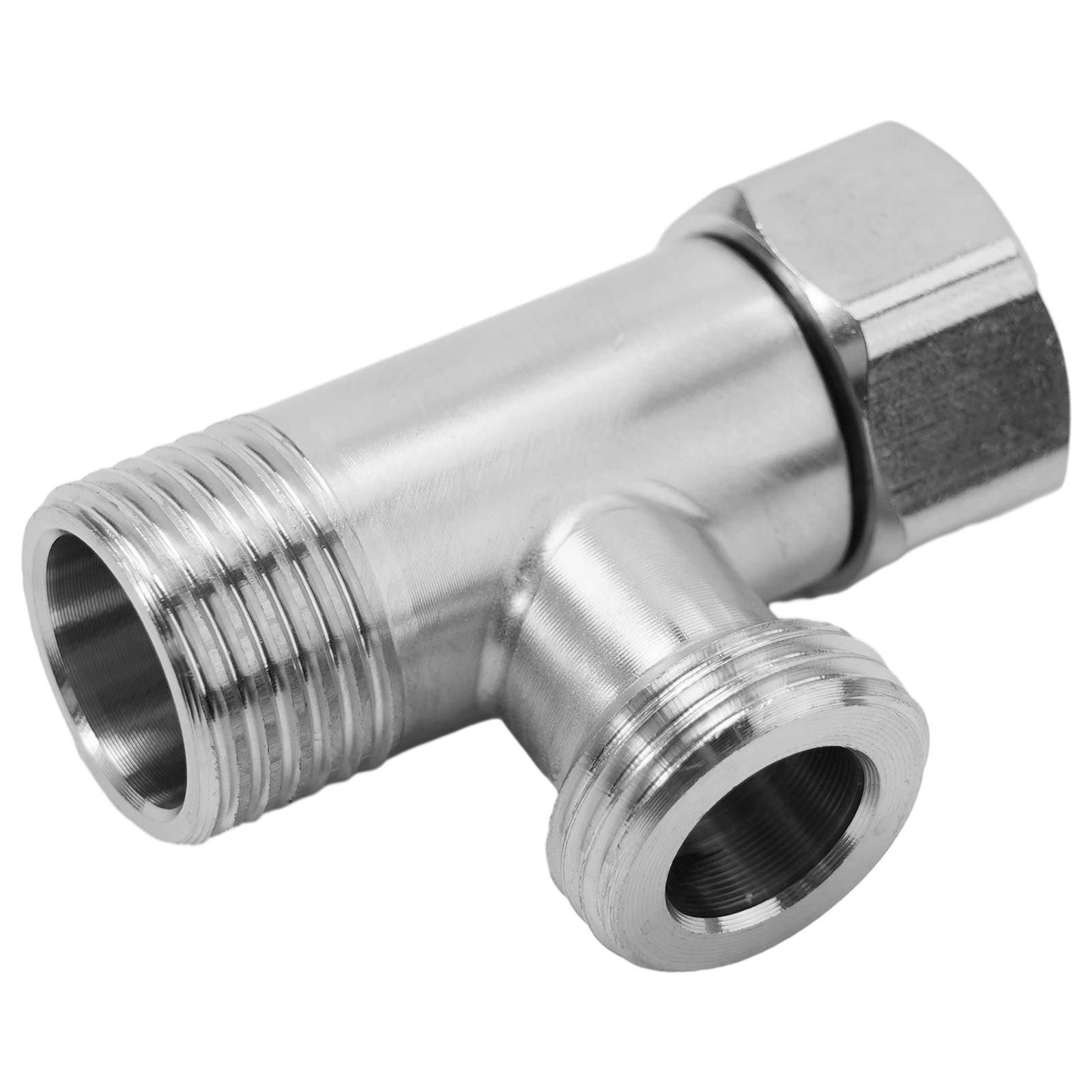 T Adapter Diverter Valve Toilet Sprayer Shower T Shape Diverter Three-way Device 304 Stainless Steel Bath Durable
T Adapter Diverter Valve Toilet Sprayer Shower T Shape Diverter Three-way Device 304 Stainless Steel Bath Durable