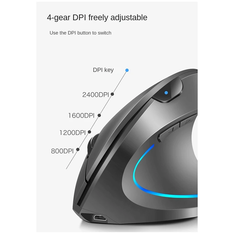 1 Piece Wireless 2.4G Vertical Vertical Mouse Mute RGB Gaming Mouse Office Mouse Ergonomic For PC Laptop Black
1 Piece Wireless 2.4G Vertical Vertical Mouse Mute RGB Gaming Mouse Office Mouse Ergonomic For PC Laptop Black