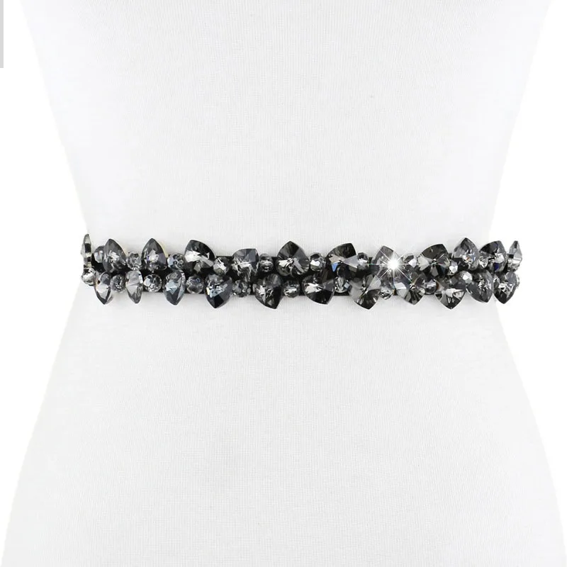 Rhinestone Crystal Decration Women Belt Luxury Ladies Dress Belt Elastic Stretch Skinny Waist Belt Female Waistband
Rhinestone Crystal Decration Women Belt Luxury Ladies Dress Belt Elastic Stretch Skinny Waist Belt Female Waistband
