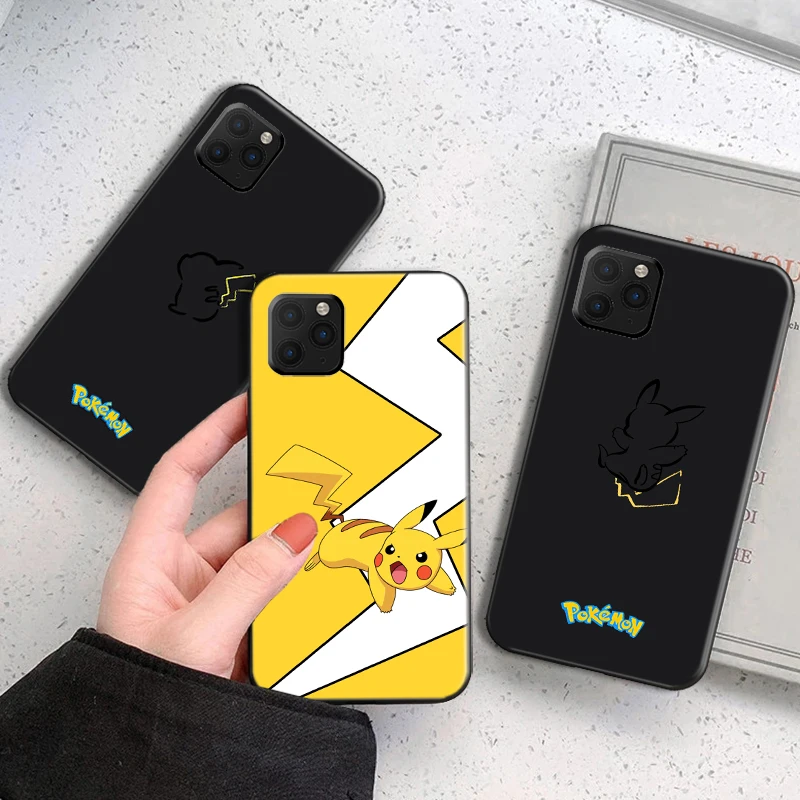 Cartoon Pokémon Phone Case For Funda iPhone 13 11 Pro Max 12 Mini X XR XS Max SE 2020 Back Liquid Silicon Carcasa Soft Coque 
Cartoon Pokémon Phone Case For Funda iPhone 13 11 Pro Max 12 Mini X XR XS Max SE 2020 Back Liquid Silicon Carcasa Soft Coque