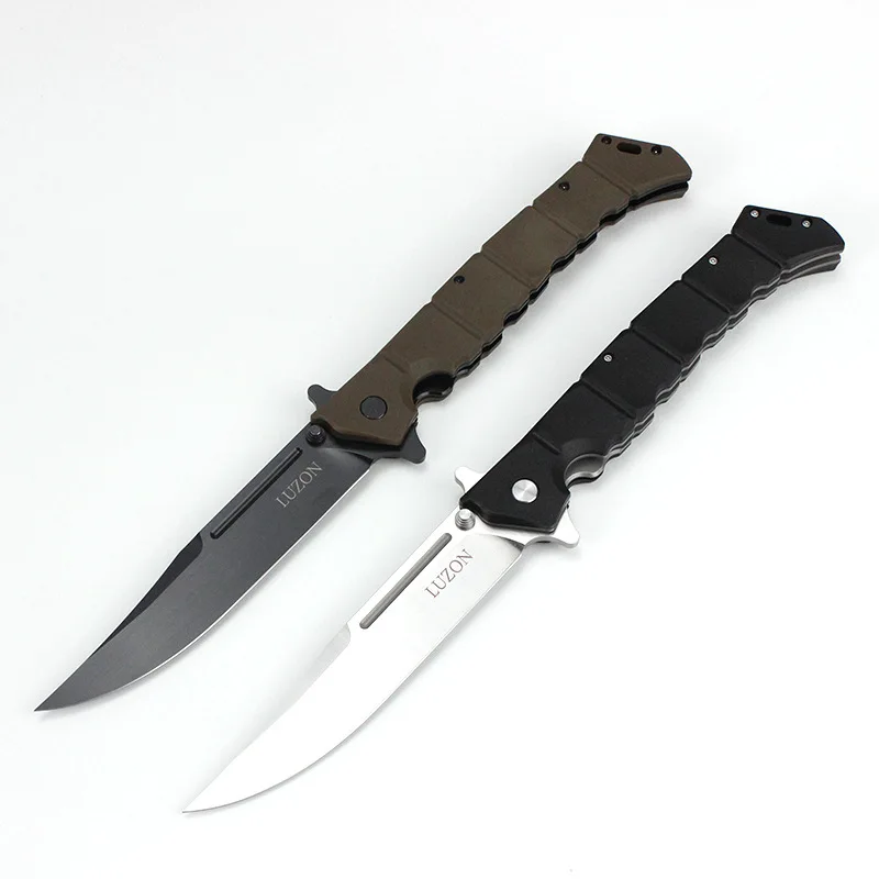 Folding Outdoor Camping Pocket Knife 8cr13 Blade Nylon Fiber Handle Survival Tactical Hunting Utility Knives EDC Tools
Folding Outdoor Camping Pocket Knife 8cr13 Blade Nylon Fiber Handle Survival Tactical Hunting Utility Knives EDC Tools