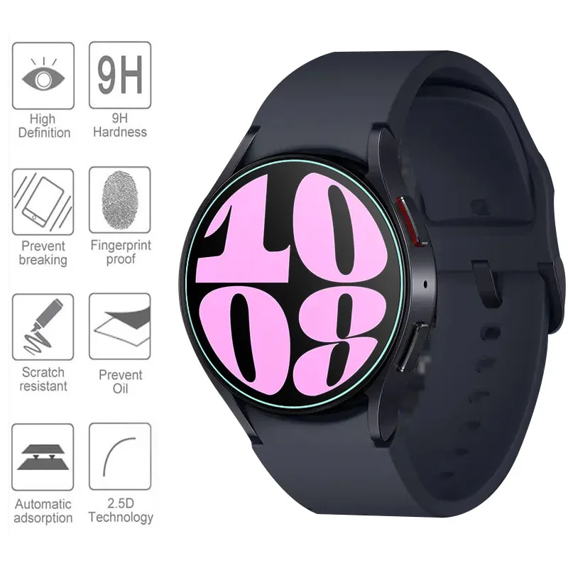 Protective glass For Samsung Galaxy Watch6/5/4 44mm 40mm Tempered film Screen Protector For Samsung Galaxy Watch 4/6 Classic
Protective glass For Samsung Galaxy Watch6/5/4 44mm 40mm Tempered film Screen Protector For Samsung Galaxy Watch 4/6 Classic