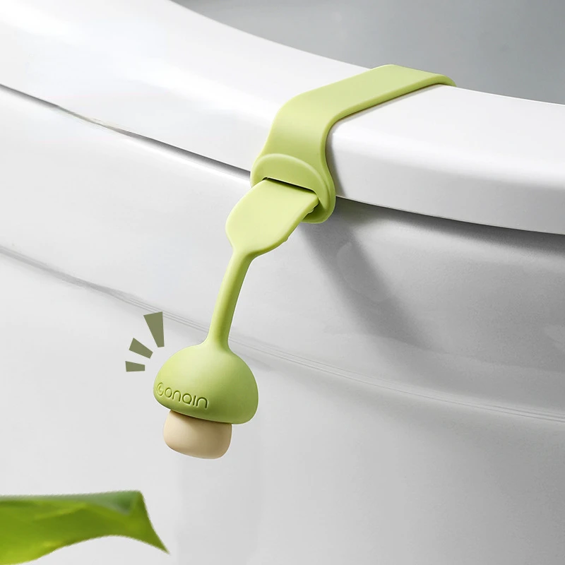 Toilet Seat Lid Lifter Creative Silicone Flip Cover Mushroom Cute Anti-Dirty Hands Anti-slip Buckle Bathroom Accessories Home
Toilet Seat Lid Lifter Creative Silicone Flip Cover Mushroom Cute Anti-Dirty Hands Anti-slip Buckle Bathroom Accessories Home