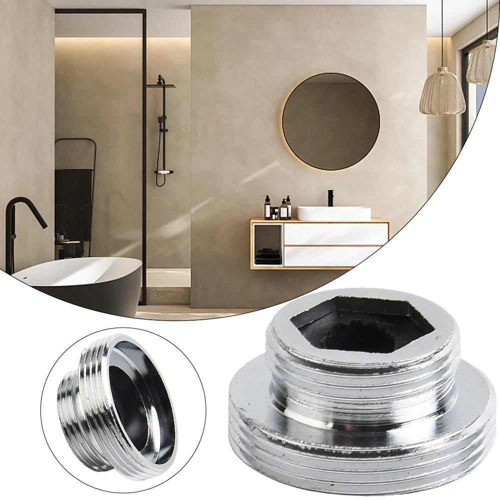 Faucet Metal Adaptor Inside Thread Water Saving Kitchen Tap Aerator Connector Replacement Repair Accessories Silver
Faucet Metal Adaptor Inside Thread Water Saving Kitchen Tap Aerator Connector Replacement Repair Accessories Silver