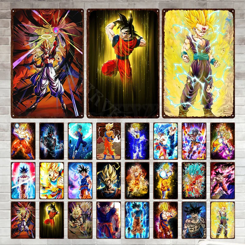 Bandai Anime Dragon Ball Metal Plate Metal Sign Metal Plaque Tin Sign Metal Vintage Wall Decor for Bar Pub Club Men's Cave
Bandai Anime Dragon Ball Metal Plate Metal Sign Metal Plaque Tin Sign Metal Vintage Wall Decor for Bar Pub Club Men's Cave