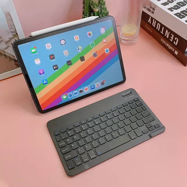 Wireless Bluetooth Keyboard and Mouse For Tablet Universal For Samsung Xiaomi iPad Ultra-thin light Pink English Keyboard
Wireless Bluetooth Keyboard and Mouse For Tablet Universal For Samsung Xiaomi iPad Ultra-thin light Pink English Keyboard