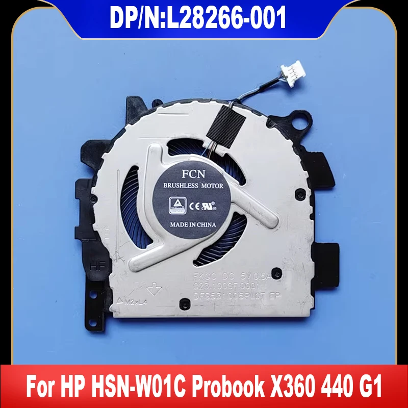 Оригинальный охлаждающий кулер для ноутбука HP L28266-001 Probook X360 440 G1, высококачественный радиатор
Оригинальный охлаждающий кулер для ноутбука HP L28266-001 Probook X360 440 G1, высококачественный радиатор